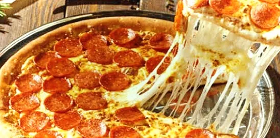 Pork Pepperoni Double Cheese Pizza